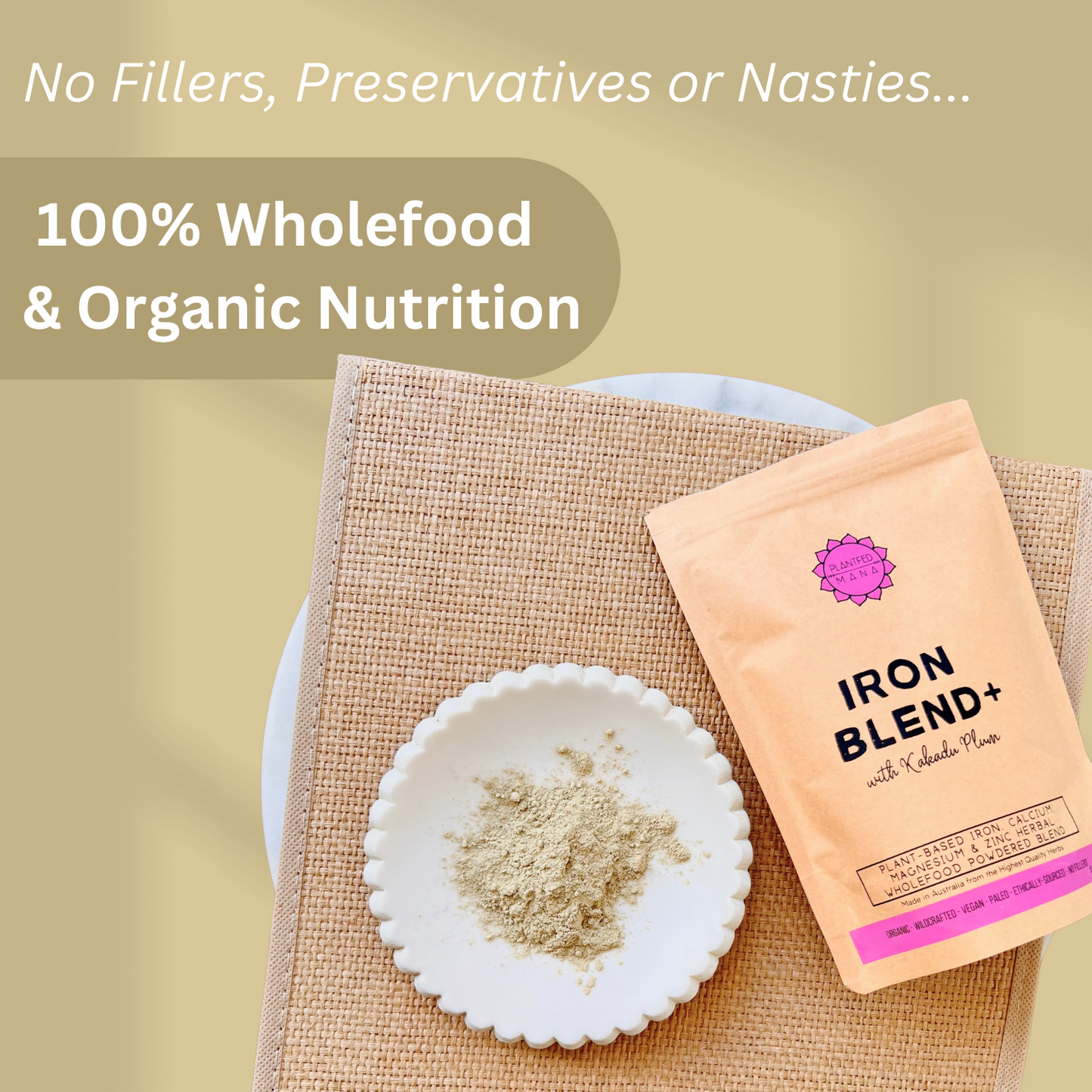 Iron Blend + I Organic & Wildcrafted