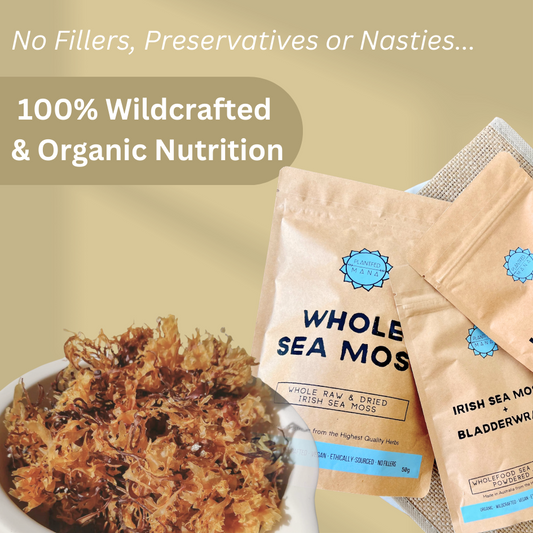 Whole Irish Sea Moss I Organic & Wildcrafted