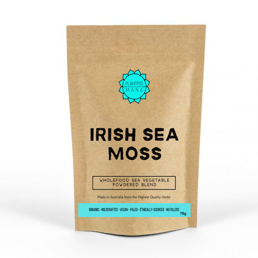 Irish Sea Moss, Organic and Wildcrafted, Powder and Capsules