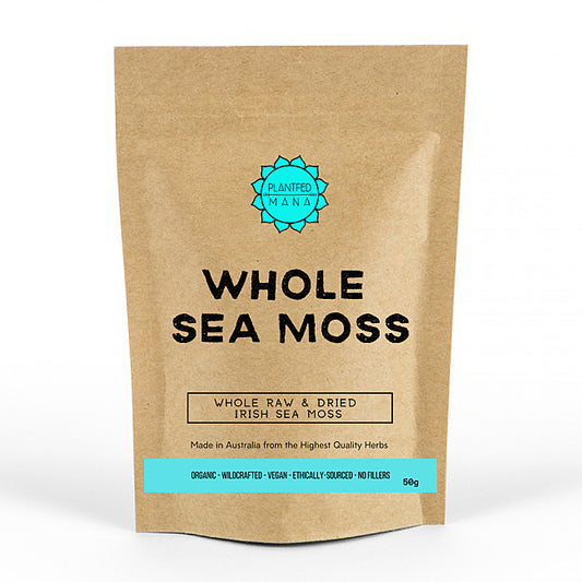 Irish Sea Moss I Organic & Wildcrafted – Plantfed Mana